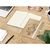 Notizbuch Match-Book Creme Bestseller, A5, Natura, braun-individuell, weiß (Bild 2)