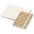 Notizbuch Match-Book Creme Bestseller, A5, Natura, braun-individuell, weiß