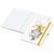 Notizbuch Match-Book White Bestseller, A4, Natura, individuell, gelb (Bild 2)