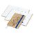 Wochenplaner Match-Hybrid White Bestseller, A5, Natura braun-individuell, mittelblau (Bild 2)