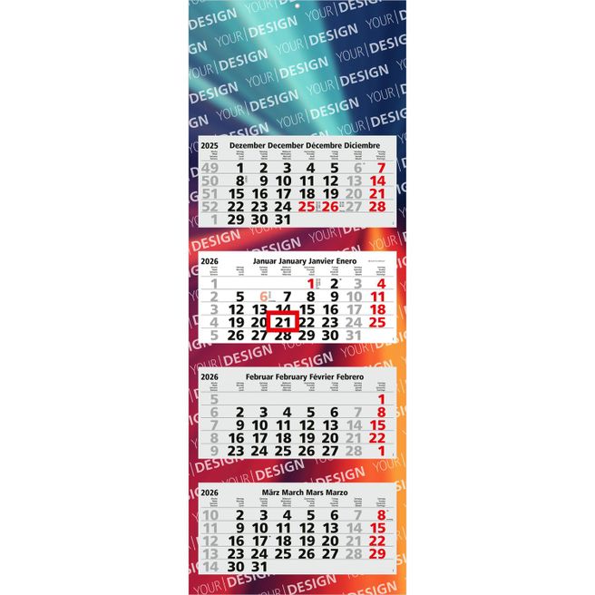 Produktabbildung 4-Monatskalender Quadro Light 4 Bestseller, Deutsch (Mehrblock) 4-Monatskalender Quadro Light 4 Bestseller, Deutsch (Mehrblock)