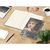 Notizbuch Match-Book Creme Bestseller, A4, Cover-Star, matt-individuell, silbergrau (Bild 2)