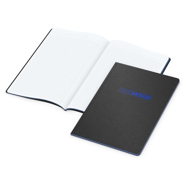Notizbuch Tablet-Book Slim Bestseller, A4, mittelblau