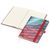 Notizbuch Match-Book Creme Bestseller, A5, Cover-Star, gloss-individuell, rot