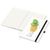 Notizbuch Match-Book, A4, Cover-Star Recycling-Matt, schwarz (Bild 2)