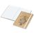 Notizbuch Match-Book White Bestseller, A4, Natura, braun-individuell, weiß (Bild 2)