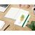 Notizbuch Match-Book, A5, Cover-Star Recycling-Matt, grün (Bild 3)