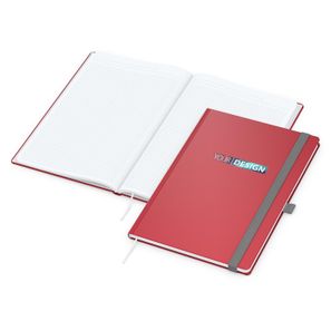 Notizbuch Vision-Book White Bestseller, A4, rot