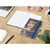 Notizbuch Match-Book White Bestseller, A5, Cover-Star, gloss-individuell, mittelblau (Bild 2)