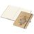 Notizbuch Match-Book Creme Bestseller, A4, Natura, braun-individuell, silbergrau (Bild 2)