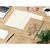 Notizbuch Match-Book Creme Bestseller, A4, Natura, braun-individuell, silbergrau (Bild 2)