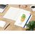 Notizbuch Match-Book, A4, Cover-Star Recycling-Matt, mittelblau (Bild 3)