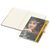 Notizbuch Match-Book Creme Bestseller, A4, Cover-Star, matt-individuell, gelb (Bild 2)