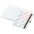 Notizbuch Match-Book White Bestseller, A4, Natura, individuell, schwarz