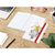 Notizbuch Match-Book White Bestseller, A5, Natura, individuell, rot (Bild 2)