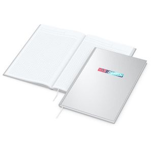 Notizbuch Note-Book Bestseller, A4, matt-silber