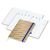 Wochenplaner Match-Hybrid White Bestseller, A4, Natura braun-individuell, mittelblau (Bild 2)
