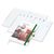 Wochenplaner Match-Hybrid White Bestseller, A4, Cover-Star matt, grün
