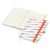Notizbuch Match-Book Creme Bestseller, A5, Natura, individuell, orange