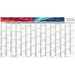 Wandplaner Horizont Bestseller, XL, individuelle Schmuckfarbe