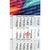3-Monatskalender Budget 3 Bestseller, blau (Einblatt) (Bild 1)