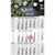 3-Monatskalender Budget 3 Bestseller, blau (Einblatt) (Bild 3)