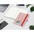 Notizbuch Ocean-Book Recycling, rot (Bild 3)