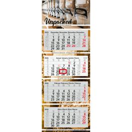 Produktabbildung 4-Monatskalender Profil 4 Recycling (Mehrblock) 4-Monatskalender Profil 4 Recycling (Mehrblock)
