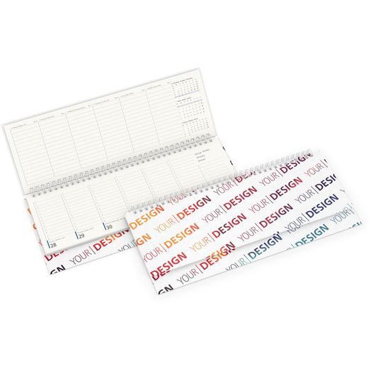 Tisch-Querkalender Compact Natura Recycling (Bild 1)