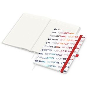 Notizbuch Match-Book, A4, Natura Recycling, rot