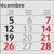3-Monatskalender Budget 3 Bestseller, rot (Einblatt) (Bild 2)