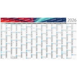 Produktabbildung Wandplaner Horizont Bestseller, XL, blau Wandplaner Horizont Bestseller, XL, blau