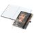 Notizbuch Match-Book White Bestseller, A5, Cover-Star, gloss-individuell, schwarz (Bild 2)