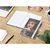 Notizbuch Match-Book White Bestseller, A5, Cover-Star, matt-individuell, weiß (Bild 2)
