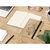 Notizbuch Match-Book Creme Bestseller, A5, Natura, braun-individuell, schwarz (Bild 3)