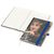 Notizbuch Match-Book, A5, Natura Recycling, mittelblau (Bild 2)
