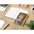 Notizbuch Match-Book, A5, Natura Recycling, gelb (Bild 3)
