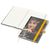 Notizbuch Match-Book, A5, Natura Recycling, gelb (Bild 2)