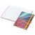 Notizbuch Match-Book White Bestseller, A4, Cover-Star, gloss-individuell, gelb