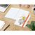 Notizbuch Match-Book White Bestseller, A5, Natura, individuell, orange (Bild 3)