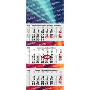 3-Monatskalender Maxi 3 Post Bestseller (Mehrblock)