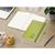 Notizbuch Organic-Book Recycling, grün (Bild 3)