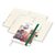 Wochenplaner Match-Hybrid Creme Bestseller, Cover-Star gloss, grün (Bild 2)