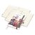 Wochenplaner Match-Hybrid Creme Bestseller, Cover-Star matt, silbergrau (Bild 2)