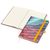 Notizbuch Match-Book Creme Bestseller, A5, Cover-Star, gloss-individuell, gelb