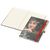 Notizbuch Match-Book Creme Bestseller, A4, Cover-Star, gloss-individuell, rot (Bild 2)