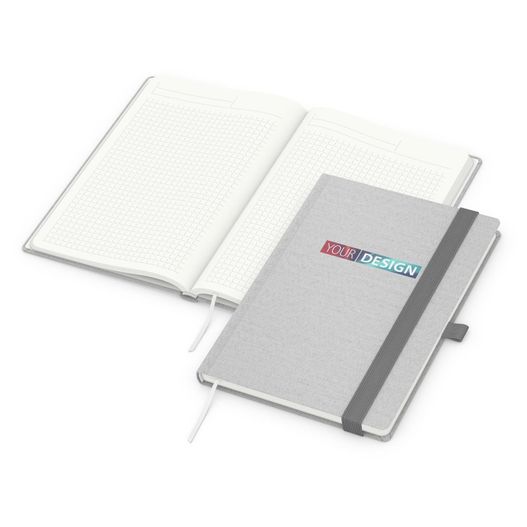 Notizbuch Ocean-Book Recycling, hellgrau (Bild 1)