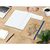 Notizbuch Match-Book White Bestseller, A4, Natura, braun-individuell, mittelblau (Bild 3)