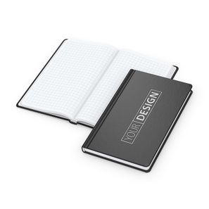Notizbuch Easy-Book Basic Bestseller, Pocket, schwarz inkl. Silberprägung