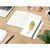 Notizbuch Match-Book, A5, Cover-Star Recycling-Matt, silbergrau (Bild 3)